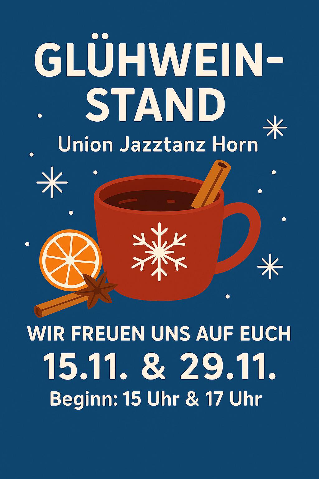 Glühweinstand Union Jazztanz Horn